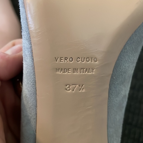 Barney’s New York leather suede heel - Picture 6 of 6